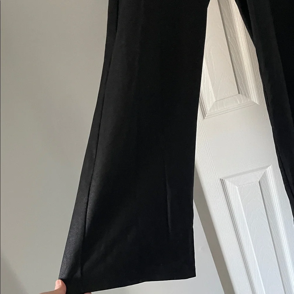 Dictionary Black Tailored Pants | Straight Leg | Size Medium